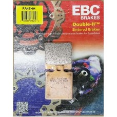 EBC Brakes Double-H Sintered Superbike Brake Pads Rear - FA47HH EBC Brakes Double-H Sintered Superbike Brake Pads Rear - FA47HH